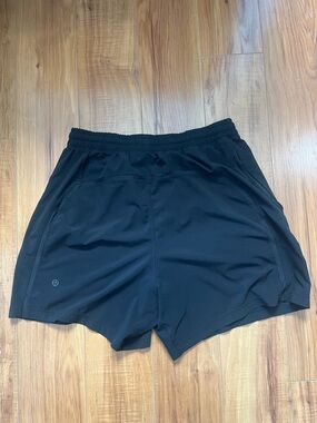 Lululemon men’s shorts ; size S ; color black